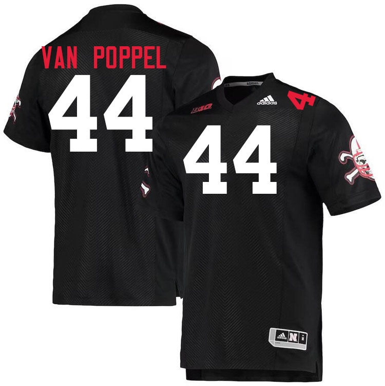 #44 Riley Van Poppel Nebraska Jersey,Nebraska Cornhuskers Football Uniforms,Jersey-Black #44 Riley Van Poppel Nebraska Jersey,Nebraska Cornhuskers Football Uniforms,Jersey-Black